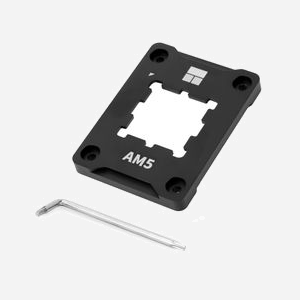 Thermalright AM5 Secure Frame BLACK V2 - Cadre de Waterblock en Oxyde d'Aluminium Noir pour Socket AM5 - Dimensions 54x70x6 mm - Garantie 6 ans - Miniature 4