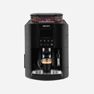 Krups EA8150 Machine Expresso Automatique 1.7L 1450W 15 bar, Broyeur Intégré 260g, Écran LCD, Café en Grains, 2 Tasses, Anti-Calc, Noir - Miniature 2