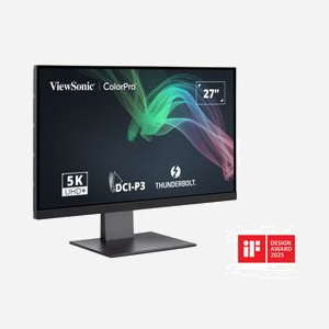 Viewsonic VP2788-5K Moniteur 27" 5K Ultra HD LED IPS 5120x2880 500cd/m² 5ms GTG 178°/178° HDMI 2.1 DisplayPort 1.4 Hub USB Type-C HDR400 Noir - Miniature 2