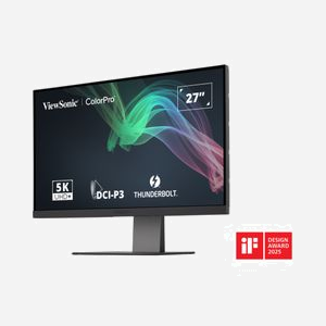 Viewsonic VP2788-5K Moniteur 27" 5K Ultra HD LED IPS 5120x2880 500cd/m² 5ms GTG 178°/178° HDMI 2.1 DisplayPort 1.4 Hub USB Type-C HDR400 Noir - Miniature 5