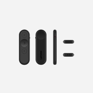 Télécommande Universelle Bluetooth Lenovo 4XW1S62316, Portée 30m, 3 Boutons Programmables, Gyroscope & Accéléromètre, USB-C, Batterie 135mAh, Windows/macOS