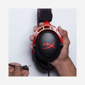 HyperX Cloud Alpha - Casque Gaming Filaire Circum-Aural Noir/Rouge - HP 13-27000Hz, 65 Ohm, Micro Amovible Réduction Bruit, Câble 1.3m + Rallonge 2m - Miniature 4