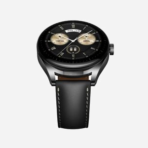 Huawei Watch Buds 55029576 : Smartwatch AMOLED 1.43" 466x466 GPS Bluetooth 5.2, bracelet cuir noir, compatible Android/iOS, batterie 410 mAh - Miniature 2