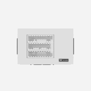 Boîtier Thermaltake AX100 Rack blanc format ATX/E-ATX avec support ventilateurs 120/140 mm, radiateurs 480/560 mm et baies 2.5"/3.5" (320x678.3x201 mm) - Réf. CA-11C-00D6NN-00 - Miniature 2