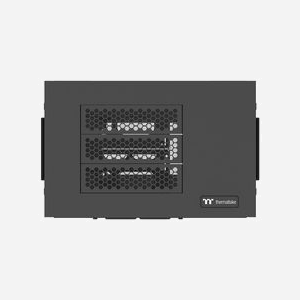 Boîtier Thermaltake AX100 Rack Noir pour PC format 4U avec support ventilateurs 120/140 mm, radiateur 480 mm et baies 2.5"/3.5" (320x678.3x201 mm) - Réf. CA-11C-00D1NN-00 - Miniature 2