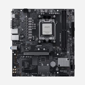 MSI PRO B840M-B : Carte mère micro ATX AMD B840, Socket AM5, DDR5, 2xM.2 PCIe 4.0, 2.5GbE, Realtek ALC897, RAID 0/1/10, Support Ryzen 7000/8000/9000 Series - Miniature 2