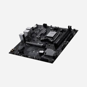 MSI PRO B840M-B : Carte mère micro ATX AMD B840, Socket AM5, DDR5, 2xM.2 PCIe 4.0, 2.5GbE, Realtek ALC897, RAID 0/1/10, Support Ryzen 7000/8000/9000 Series - Miniature 3