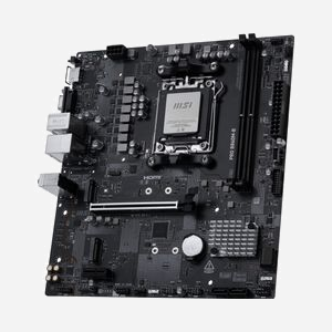 MSI PRO B840M-B : Carte mère micro ATX AMD B840, Socket AM5, DDR5, 2xM.2 PCIe 4.0, 2.5GbE, Realtek ALC897, RAID 0/1/10, Support Ryzen 7000/8000/9000 Series - Miniature 4