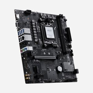 MSI PRO B840M-B : Carte mère micro ATX AMD B840, Socket AM5, DDR5, 2xM.2 PCIe 4.0, 2.5GbE, Realtek ALC897, RAID 0/1/10, Support Ryzen 7000/8000/9000 Series - Miniature 5