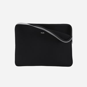 Trust Housse Néoprène 15.6" Noire 21248 - Protection Ordinateur Portable 39.6cm, Résistant Poussière/Rayures, Dimensions Max. 290x410mm, Poids 223g - Miniature 4