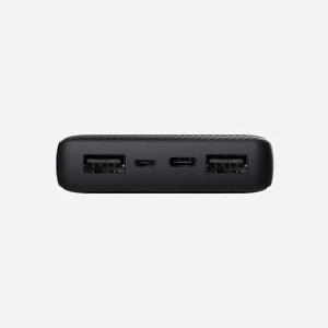 Batterie Externe Trust Primo Li-Ion 15000mAh Noir 3 Ports (2x USB-A 2.4A, 1x USB-C 3A) 15W Recharge Rapide Micro-USB/USB-C - Miniature 3