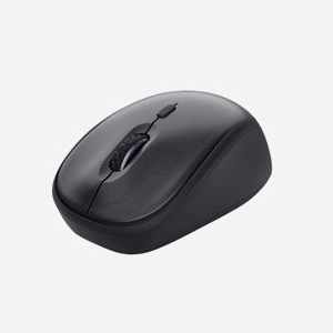 Souris Trust TM-201 Optique 1600 DPI RF sans fil, 4 Boutons, Molette Verticale, Portée 8m, Piles AA, Compatible Windows/macOS/ChromeOS, Noir