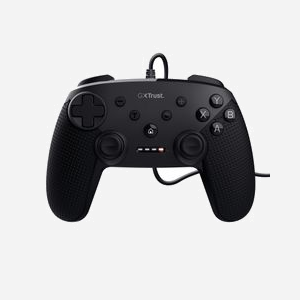 Joystick Trust GXT 541 MUTA USB 2.0 Analogique/Numérique PC, 15 Boutons, D-pad, Windows 10/11, Câble 3m, ABS recyclé, Noir
