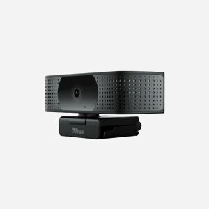 Trust Teza Webcam 4K UHD 3840x2160@30fps USB 2.0 Noire avec Autofocus, Microphone intégré et support trépied compatible Windows/macOS - Miniature 2