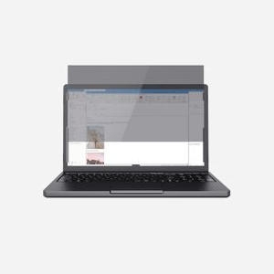 Trust Filtre de confidentialité 15.6" (39.6cm) Sans Bords pour Ordinateur Portable, PET, Anti-blue, Anti-reflet, Angle de vue 60°, 344x194x0.35mm - Miniature 3