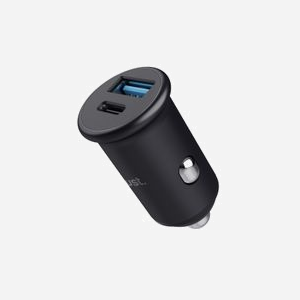 Trust Chargeur Auto Allume-cigare 38W, 1x USB-A 2.0, 1x USB-C, Quick Charge 3.0, PPS, USB Power Delivery 3.0, 12-24V, Protection Surchauffe/Surcharge/Court-circuit. - Miniature 2