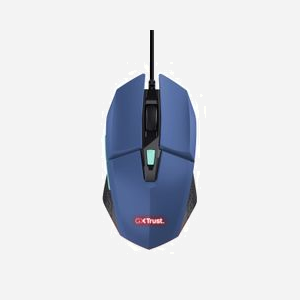 Souris Gaming Trust GXT109B FELOX Ambidextre USB Type-A 6400 DPI, 6 boutons, Éclairage Multi-couleur, Câble 1.5m, ABS Bleu, 70x42x131mm, 108g - Miniature 4
