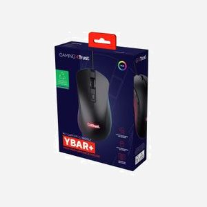 Souris Gaming Trust GXT924 YBAR+ Optique 25600 DPI USB Type-A, 6 Boutons Programmables, 1000Hz, Accélération 50G, Rétroéclairage Multi, Droitier - Miniature 5