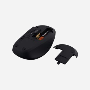 Trust Souris Optique Ambidextre 1600 DPI RF sans Fil + Bluetooth - 3 Boutons - Pile AA - Windows/macOS/Android/ChromeOS - Noir - Miniature 4