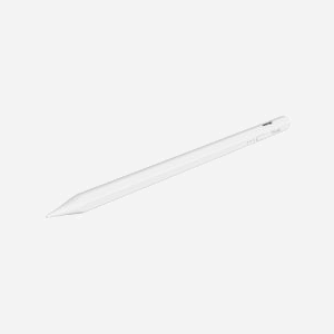 Trust Kyna Stylet Actif Blanc 13g pour iPad 2018+ et iPad Pro, Sensibilité à l'inclinaison, Rejet de la Paume, Autonomie 10h, USB-C, avec 2 Embouts - Miniature 1