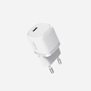 Trust Maxo Chargeur Secteur Universel Blanc - USB-C 20W PD & PPS, 5-12V, 3A, Type C, Protections Surcharge/Court-Circuit, Intérieur, 35x67x30mm - Miniature 3