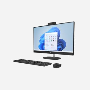 HP All-in-One 27-cr0060nf : AMD Ryzen 7 7730U, 27" FHD IPS, 16GB DDR4, 512GB SSD NVMe, AMD Radeon Graphics, Wi-Fi 6, Windows 11 Home, Blanc - Miniature 5