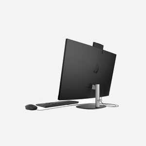 HP All-in-One 27-cr0061nf : AMD Ryzen 5 7520U, Écran 27" FHD IPS, 16Go LPDDR5, SSD 512Go NVMe, AMD Radeon 610M, Wi-Fi 6, Windows 11 Home, Blanc - Miniature 3