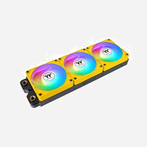 Thermaltake CT140 EX Reverse ARGB Sync - Ventilateur 140mm, 500-1800 tr/min, 94.95 CFM, 2.54 mmH2O, Hydraulique, 32.8dB, 3pcs, LED 5V - Miniature 2