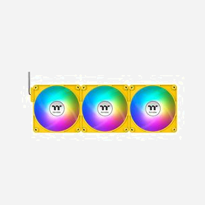 Thermaltake CT140 EX Reverse ARGB Sync - Ventilateur 140mm, 500-1800 tr/min, 94.95 CFM, 2.54 mmH2O, Hydraulique, 32.8dB, 3pcs, LED 5V - Miniature 3