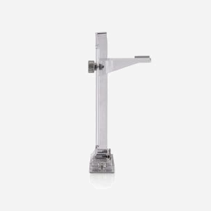 Thermaltake AC-068-OOONAN-A1 Support Carte Graphique Transparent, Fixation Magnétique, Dimensions 56x66x140mm, Poids 50g, Installation Facile