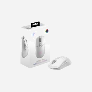MSI Versa 300 Wireless Souris Gaming Optique 8000 DPI RF Wireless/Bluetooth/USB Type-C, 6 Boutons, 30M Clics, Blanc, Windows 10/11 - Miniature 5