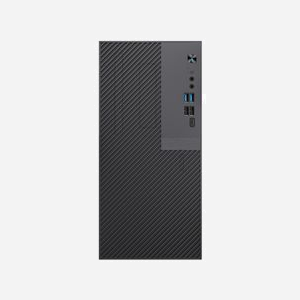 itek PILOT Z15 Lite Micro Tower Noir, Micro ATX/Mini-ITX, 1x80mm avant, USB 3.2 Gen 1/2, Baies 2.5"/3.5", 168x295x353mm, Sans alimentation - Miniature 2