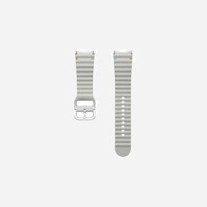 Bracelet Samsung ET-SNL31LSEGEU Argent pour Galaxy Watch 7 (M/L) - Nitrile et Caoutchouc, Attache Facile, Boucle Argentée - Miniature 1