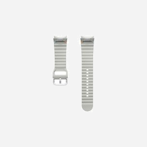 Bracelet Samsung ET-SNL31LSEGEU Argent pour Galaxy Watch 7 (M/L) - Nitrile et Caoutchouc, Attache Facile, Boucle Argentée - Miniature 2