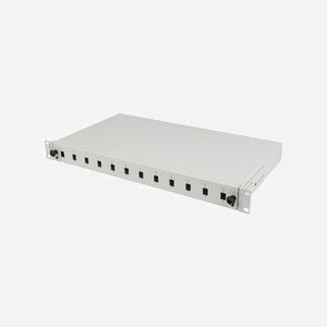 Lanberg Panneau de Connexion 12 Ports RJ-45 1U 19" ABS Acier Gris 482.6x242x44.5mm, Kit Montage Inclus, Référence FOP1-12SS-LDS - Miniature 4