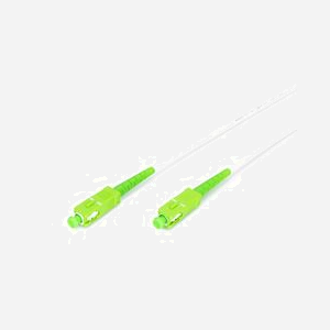 Digitus Câble Fibre Optique Armé Simplex Monomode SC/APC-SC/APC 10m, G.657.A2, LSZH, Diamètre 3mm, Perte Insertion 0.3dB, Retour 60dB