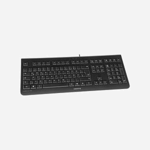 CHERRY KC 1000 Clavier USB QWERTY Portugais Noir, Taille Réelle, Connectivité Filaire, Durée de Vie 10M, Touches Multimédia, Compatible Windows - Miniature 2