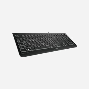 CHERRY KC 1000 Clavier USB QWERTY Portugais Noir, Taille Réelle, Connectivité Filaire, Durée de Vie 10M, Touches Multimédia, Compatible Windows - Miniature 3
