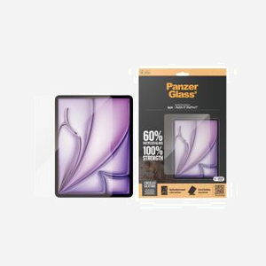 PanzerGlass Protection d'écran 2835 iPad Pro/Air 13" (2024/2025) Verre Trempé Transparent Ultra-Wide Fit, Résistant Rayures/Chocs, Épaisseur 0.45mm - Miniature 2