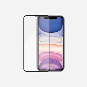 PanzerGlass Protection d'écran Edge-to-Edge pour Apple iPhone 11/XR, verre trempé, 15.5cm (6.1"), anti-rayures, anti-chocs, antibactérien, épaisseur 0.61mm