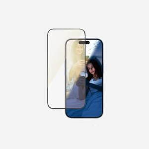 PanzerGlass EyeCare Protection Écran Transparent pour Apple iPhone 16 / iPhone 15, Verre Trempé, Anti-Rayures/Chocs, 152.65x70.65mm, 0.66mm, Kit d'Installation Inclus - Miniature 1