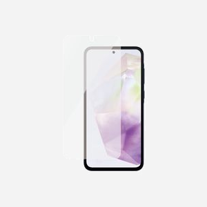 PanzerGlass SAFE. by ® Protection d'écran Samsung Galaxy A35 5G Ultra-Wide Fit, verre trempé, résistant chocs/rayures, EasyAligner, 0.51mm