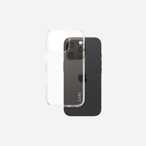 PanzerGlass CARE Flagship Case Transparent Urban Combat iPhone 16 Pro - Housse de protection, Résistance Chocs/Rayures, MIL-STD-810H, 76.5x154.7x14.3mm, 32g