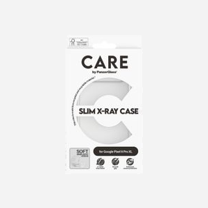 PanzerGlass CARE Housse Transparent X-Ray Soft Basic Google Pixel 9 Pro XL - Protection Rayures/Chocs MIL-STD-810H - 81x167x15mm - 32g