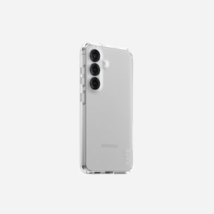 PanzerGlass CARE Flagship Case Transparent Urban Combat Samsung Galaxy S25 - Housse de protection antichoc et anti-rayures, cadre transparent.