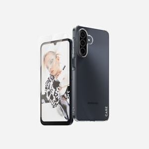 PanzerGlass CARE - Protection d'écran Transparent pour Samsung Galaxy A26 5G - Verre Trempé & PET - 6.7" (160.11 x 73.63mm) - Résistant Rayures & Chocs - Miniature 1