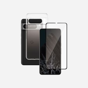 PanzerGlass SAFE. by Pack 50 Protections Écran Google Pixel 8 Pro Ultra-Wide Fit Verre Trempé 0.52mm, PET, Silicone, Résistant Rayures/Chocs - Miniature 1