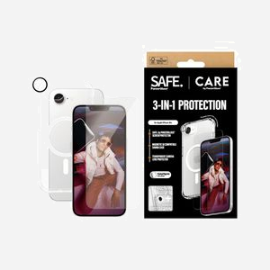 PanzerGlass CRNCHFUG29845 Protection Écran/Dos pour Apple iPhone 16E 6.06" TPU Transparent, Résistant Chocs/Rayures/Chutes, Cadre Entier, 1 Pièce - Miniature 2