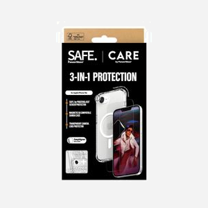 PanzerGlass CRNCHFUG29845 Protection Écran/Dos pour Apple iPhone 16E 6.06" TPU Transparent, Résistant Chocs/Rayures/Chutes, Cadre Entier, 1 Pièce - Miniature 3