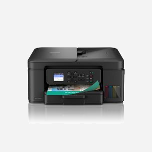Brother DCP-T780DW Imprimante Multifonction Jet d'Encre Couleur 1200x6000 DPI, Recto-Verso Auto, ADF 20 feuilles, Wi-Fi, USB 2.0, 128 Mo - Miniature 1